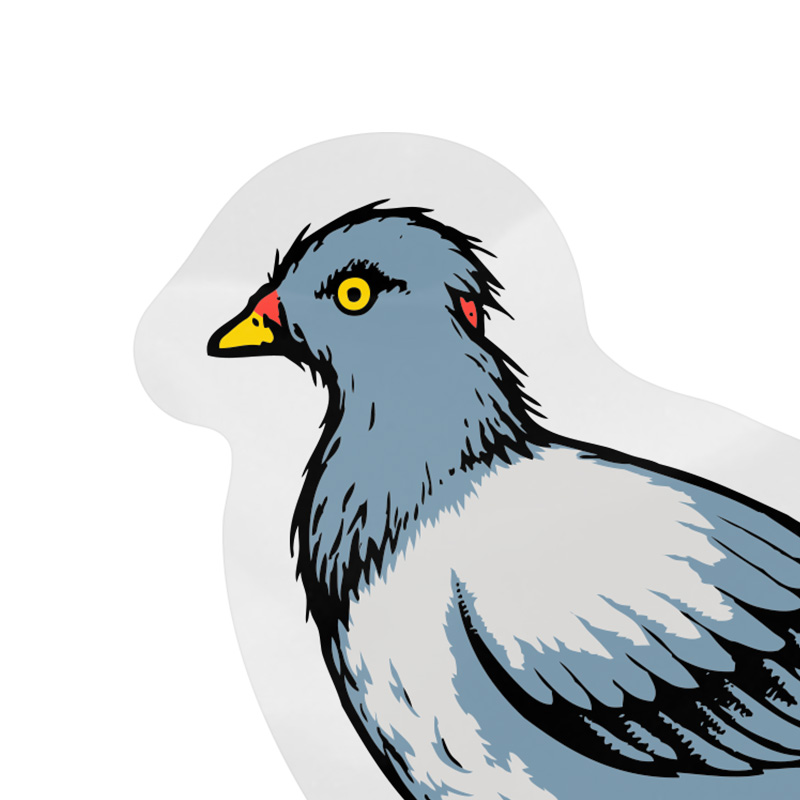 Anti Hero Og Pigeon Sticker M Anti Hero Og Pigeon Sticker M