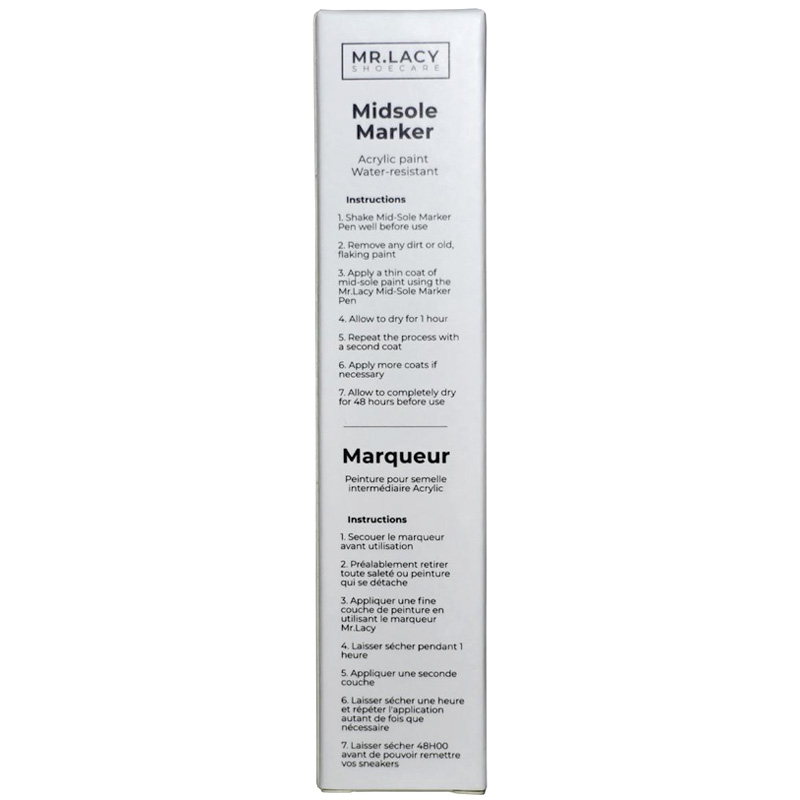 Mr.Lacy Mid-sole Paint Marker Pen White