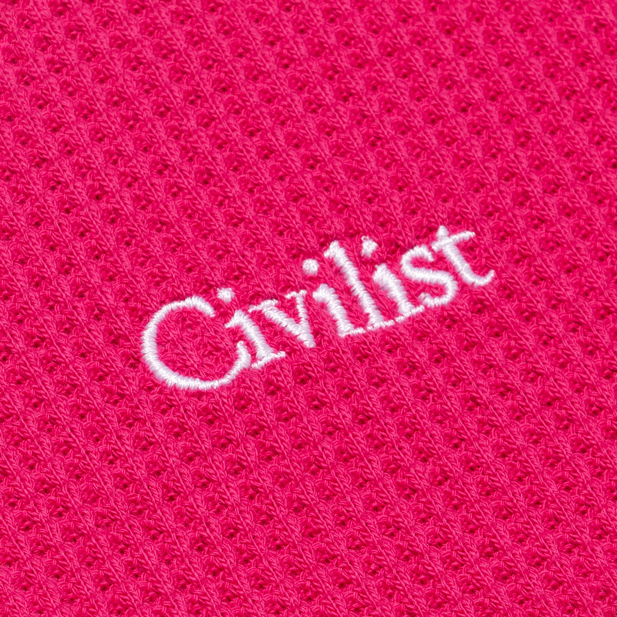 Civilist Thermal Longsleeve T-Shirt Fuchsia Civilist Thermal Longsleeve T-Shirt Fuchsia