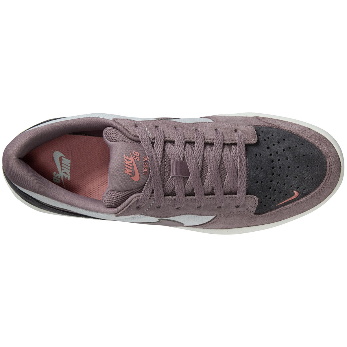 Nike SB Force 58 FLT Silver/Taupe Grey-Dk Grey-Photon Dust-Red Stardust