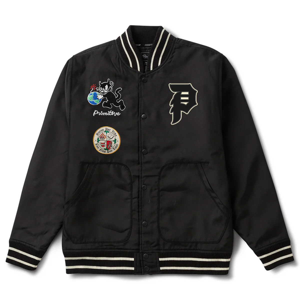 Primitive Savior Jacket Black Primitive Savior Jacket Black
