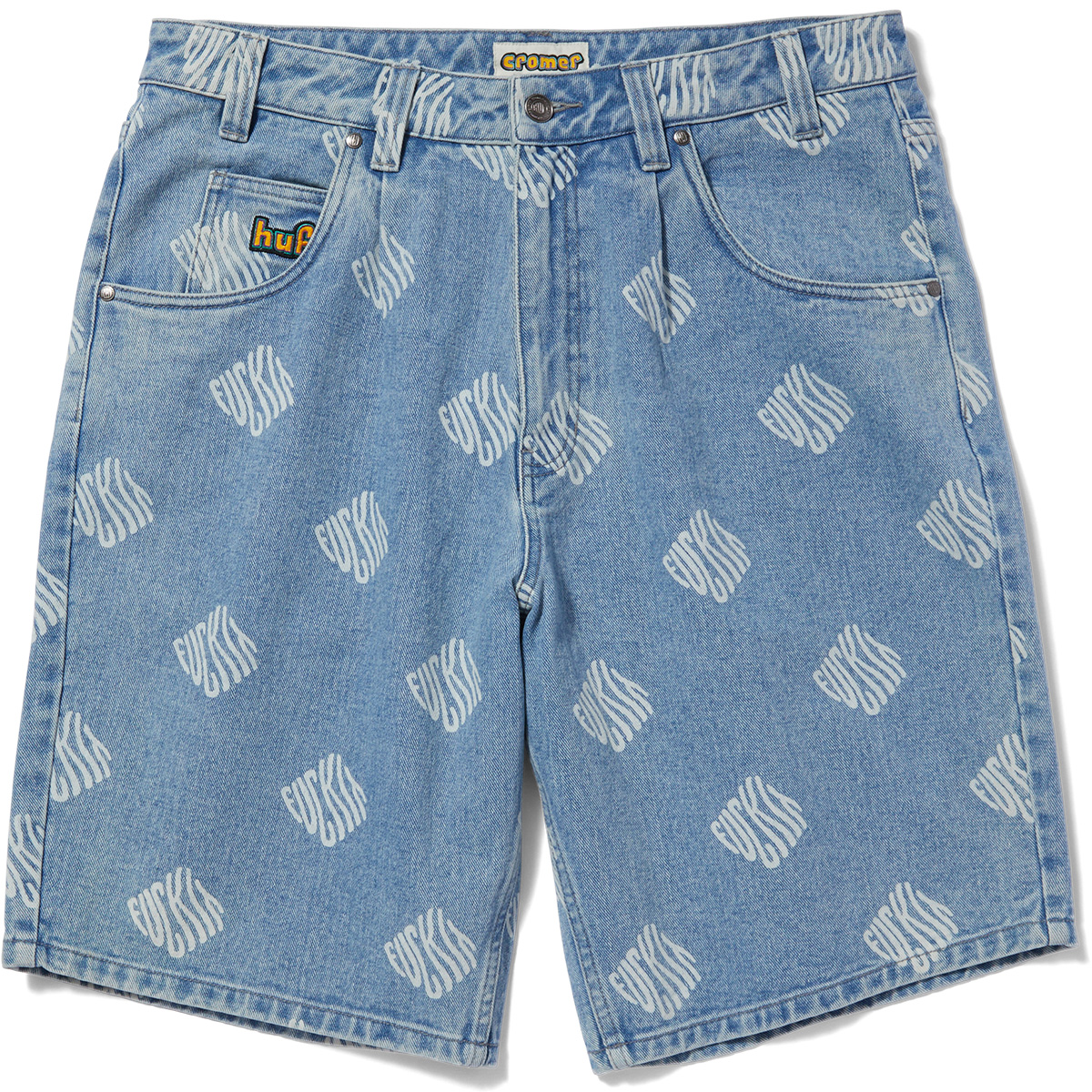 HUF Fuck It Cromer Short Blue HUF Fuck It Cromer Short Blue