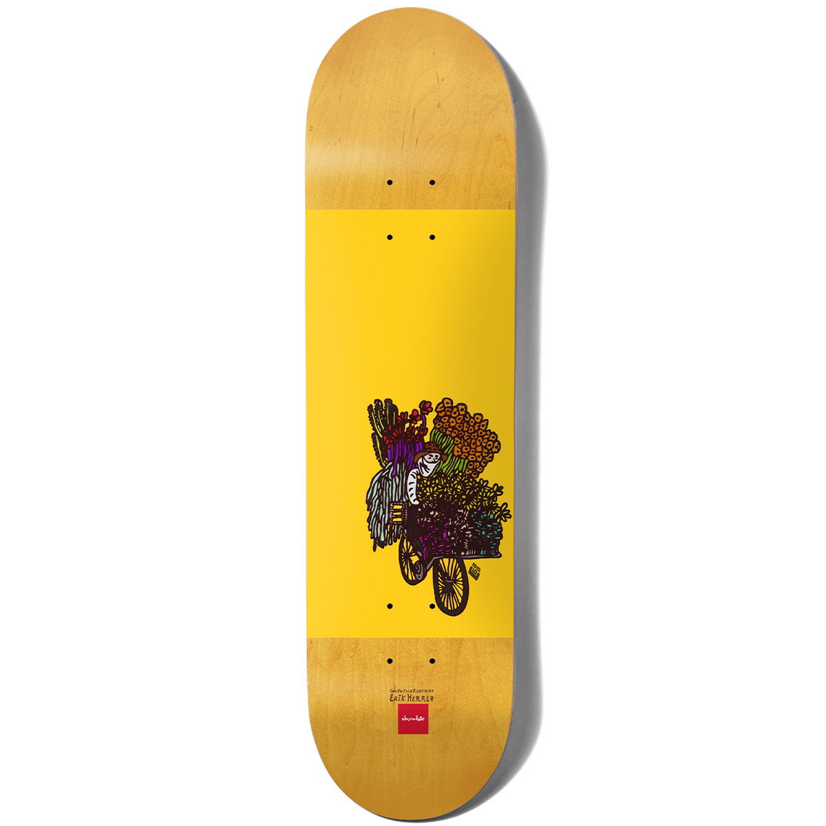 Chocolate Herrera Cada Dia Skateboard Deck Shape G030 8.375