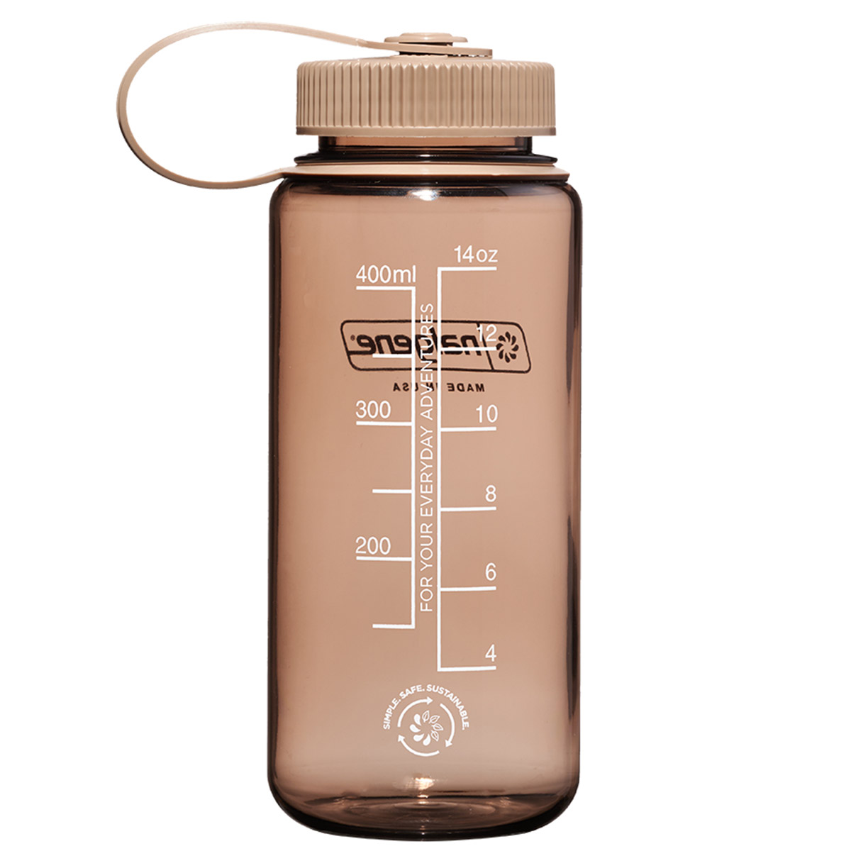 Nalgene Wide Mouth 500ml Mocha Sustain Nalgene Wide Mouth 500ml Mocha Sustain