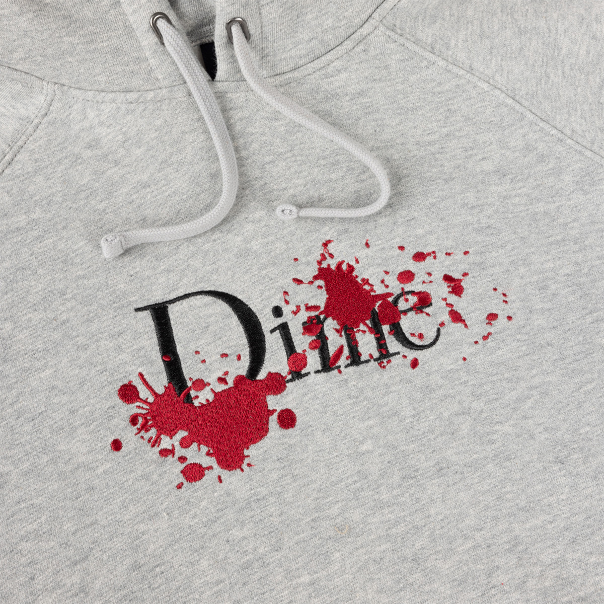 Dime Classic Bloody Hooded Sweater Heather Gray
