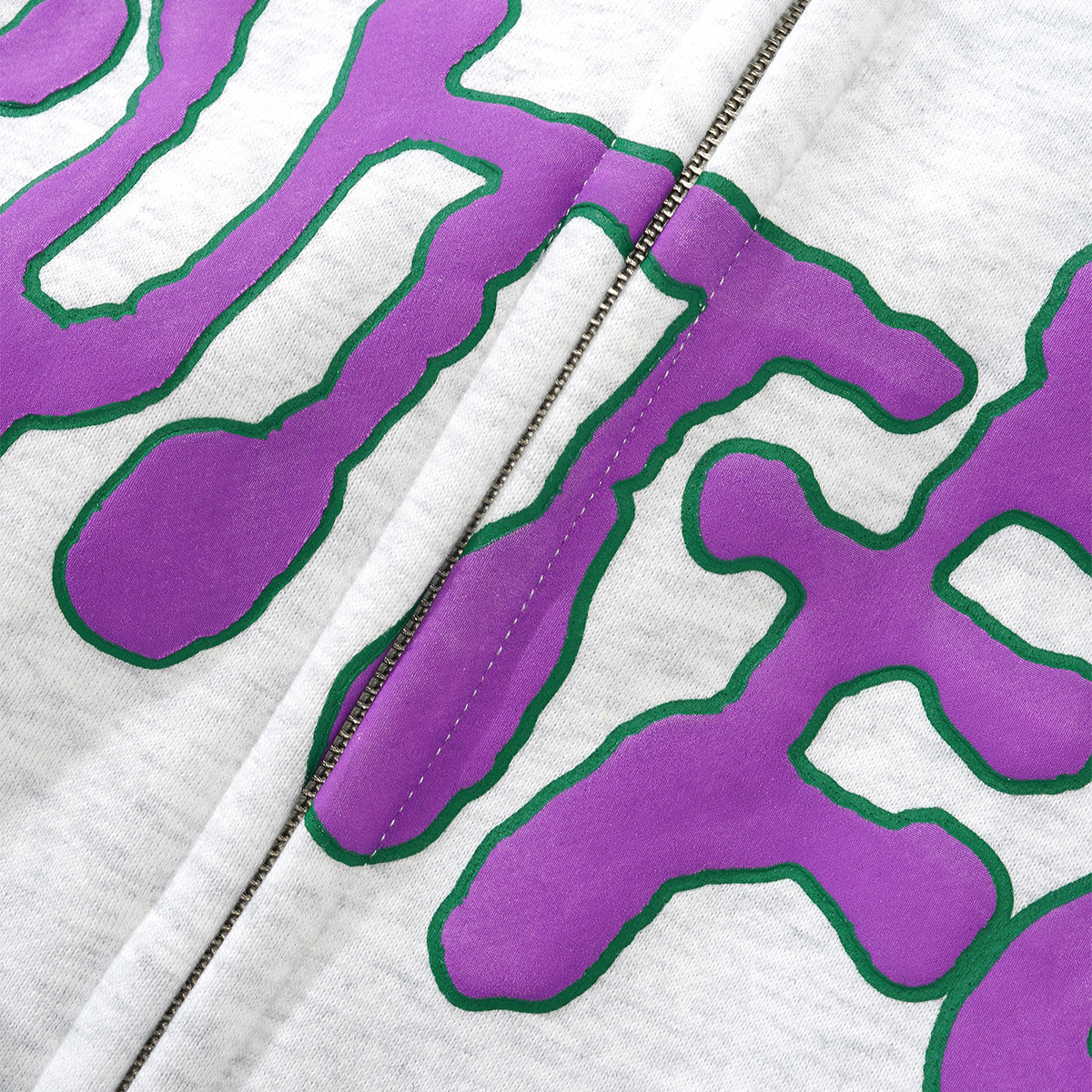 Butter Goods Ink Zip-Thru Hoodie Ash Butter Goods Ink Zip-Thru Hoodie Ash