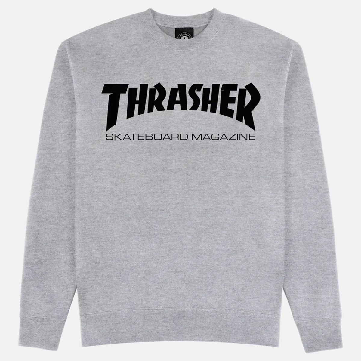 Thrasher Skate Mag Crewneck Sweater Grey