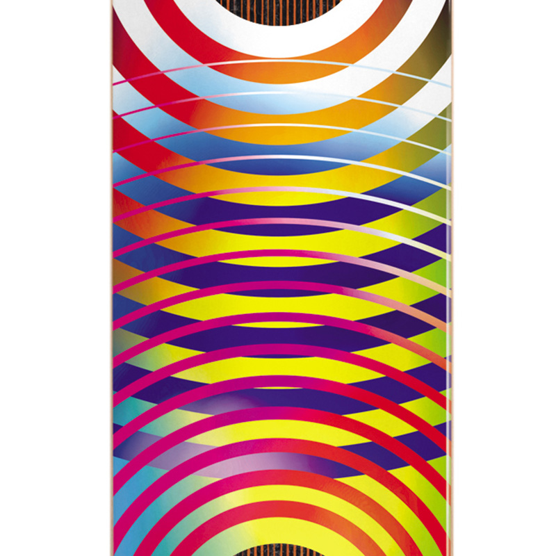 Almost Max Gradient Rings Impact Skateboard Deck 8.0