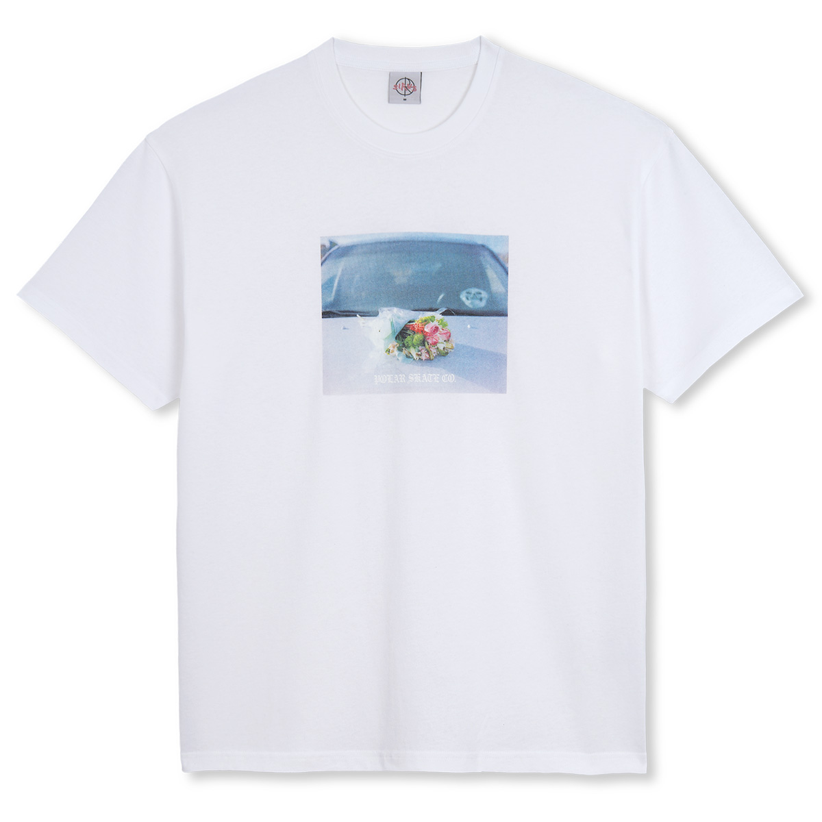 Polar Dead Flowers T-Shirt White Polar Dead Flowers T-Shirt White