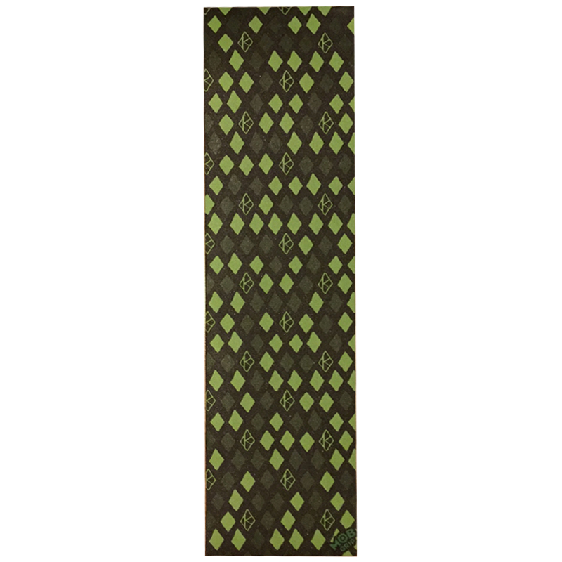MOB Krooked Diamond Griptape Sheet Green 9.0 MOB Krooked Diamond Griptape Sheet Green 9.0