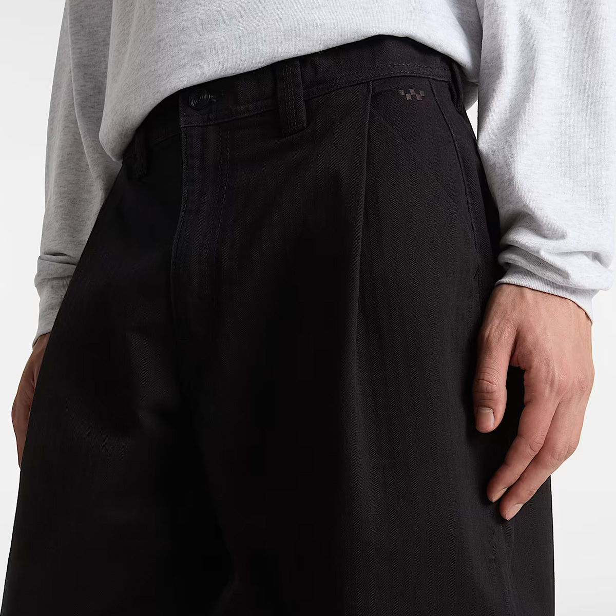 Vans Skate Loose Pleated Pant Black Vans Skate Loose Pleated Pant Black