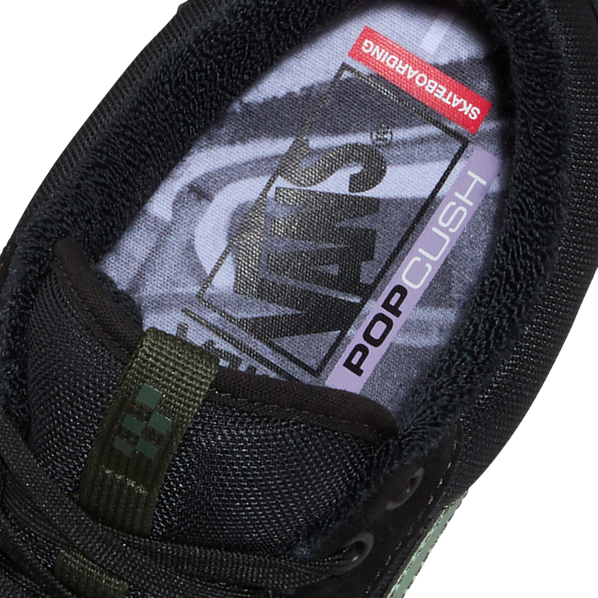 Vans Skate Old Skool 36+ Atiba Black/Dark Green Vans Skate Old Skool 36+ Atiba Black/Dark Green