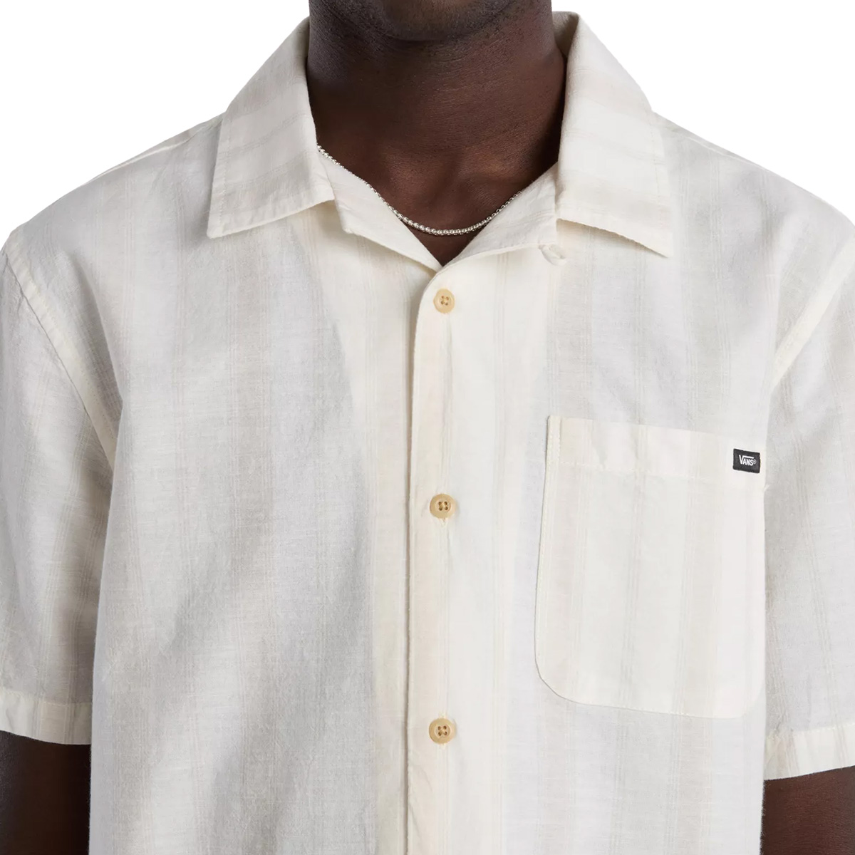 Vans Carnell Woven Shirt Marshmallow/Oatmeal Vans Carnell Woven Shirt Marshmallow/Oatmeal