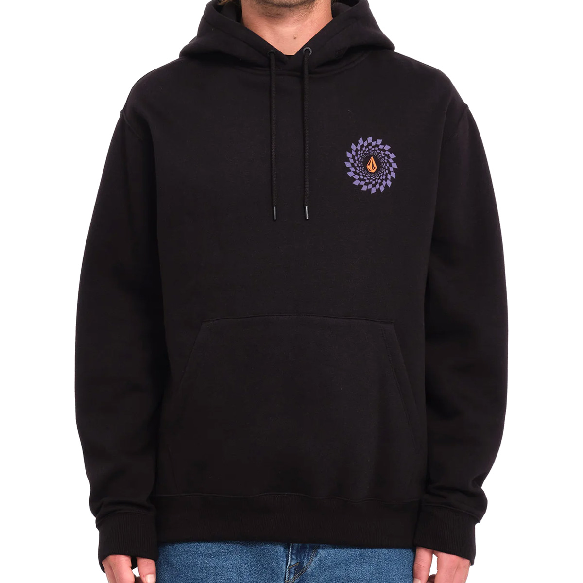 Volcom Watanite Hooded Sweater Black Volcom Watanite Hooded Sweater Black
