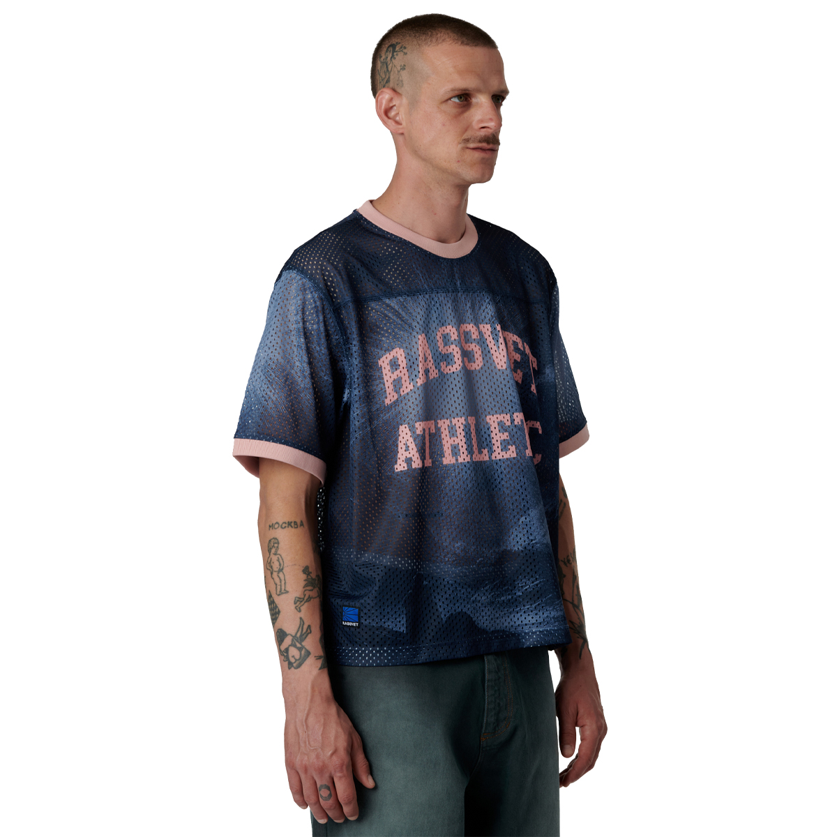 Rassvet Athletic Mesh Jersey Woven Navy