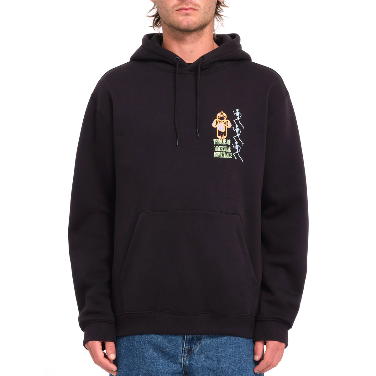 Volcom Noder Hooded Sweater Black Volcom Noder Hooded Sweater Black