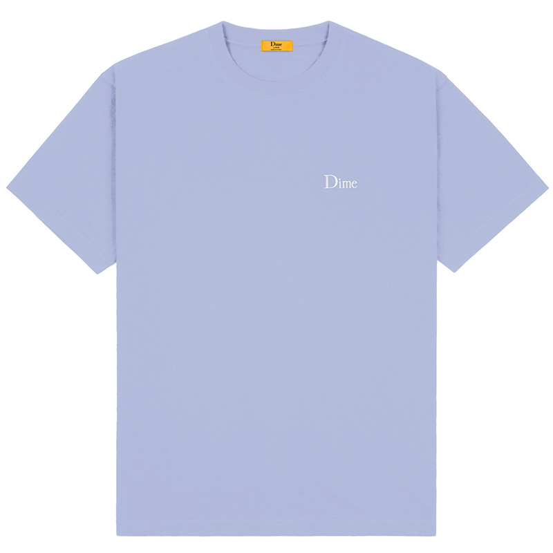 Dime Classic Small Logo T-Shirt Light Indigo