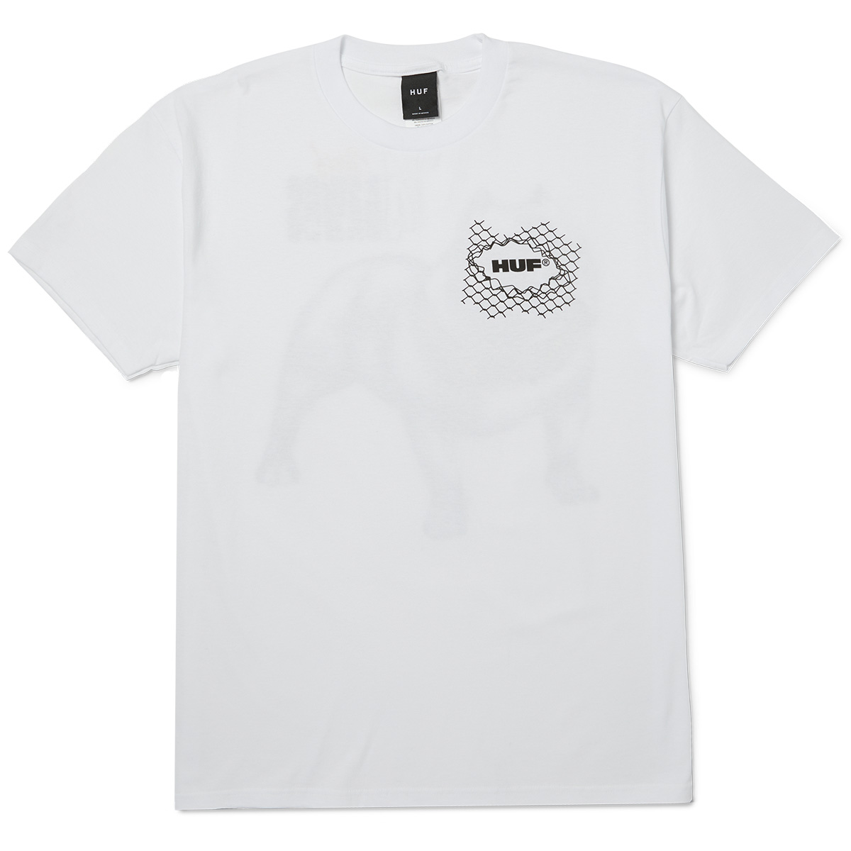 HUF 4 The Dawgs T-Shirt White HUF 4 The Dawgs T-Shirt White