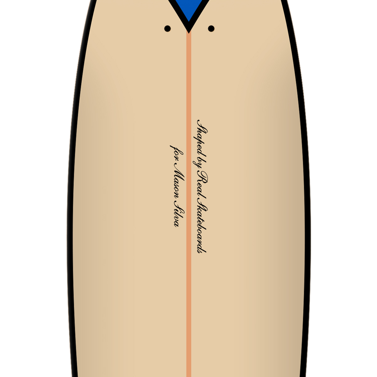 Real Mason Speed Egg Shaped Skateboard Deck 9.25