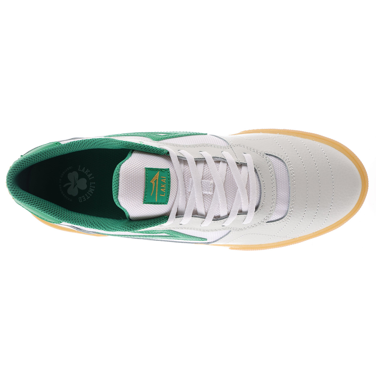 Lakai Cambridge White/Green Leather Lakai Cambridge White/Green Leather