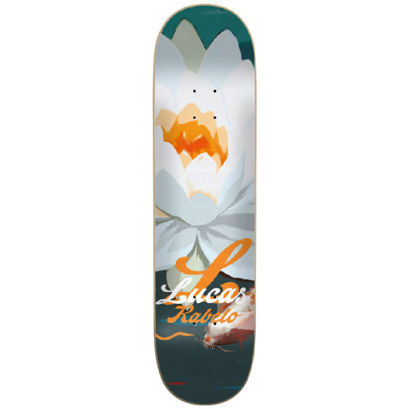 Flip Rabelo Flower Power Skateboard Deck 8.13