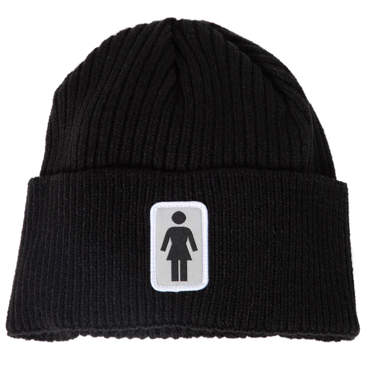 Girl OG Beanie Black/White Girl OG Beanie Black/White