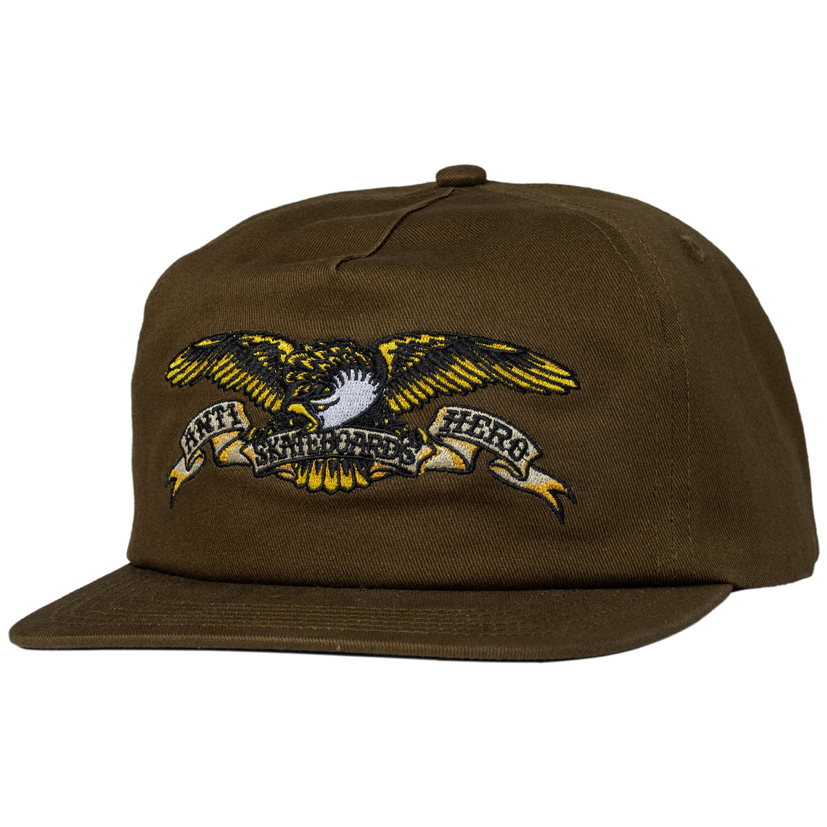 Anti Hero Eagle Snapback Cap Brown Anti Hero Eagle Snapback Cap Brown