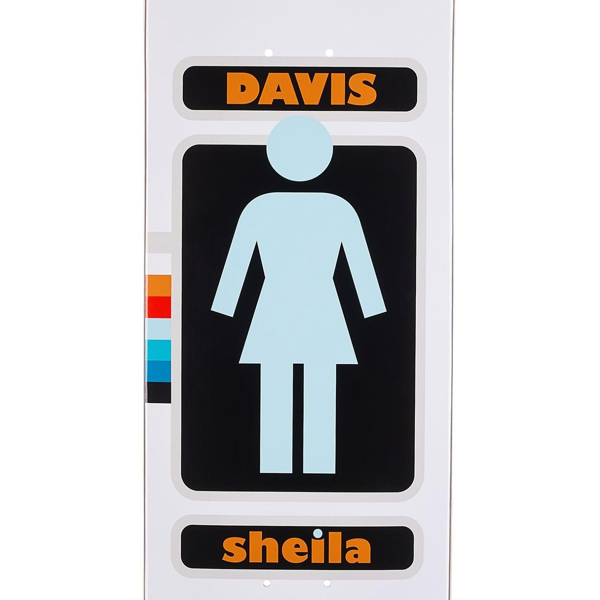 Girl Davis 93 Til Palette Skateboard Deck 8.375