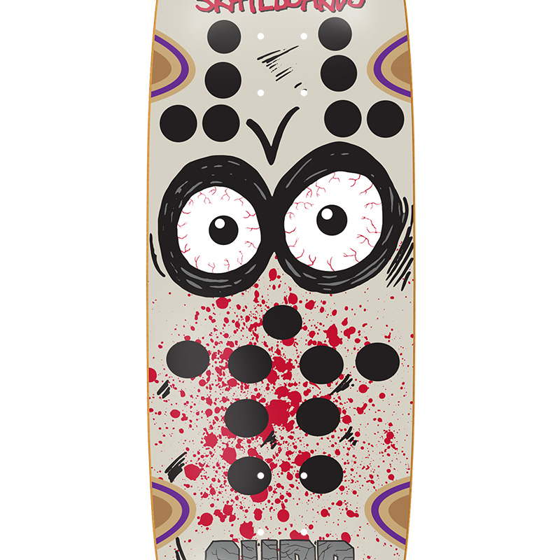 Heroin Curb Killer 5 Symetrical Skateboard Deck 10.0