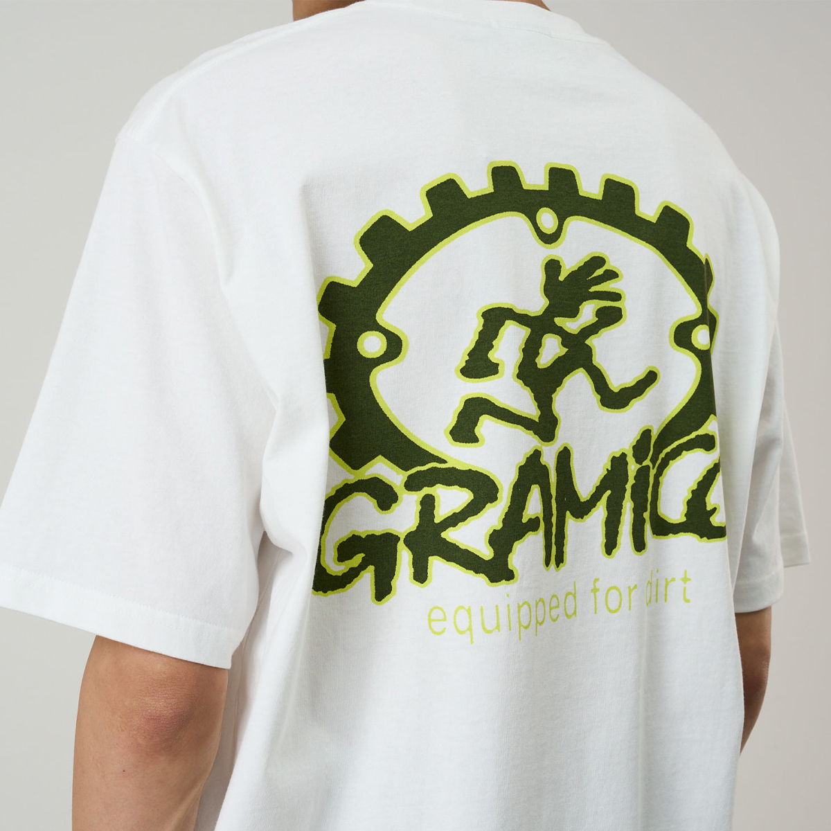 Gramicci Equipped For Dirt T-Shirt White