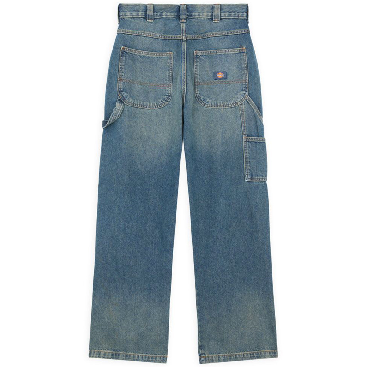 Dickies Stevensville Carpenter Pant Denim Khaki Tinted Blue