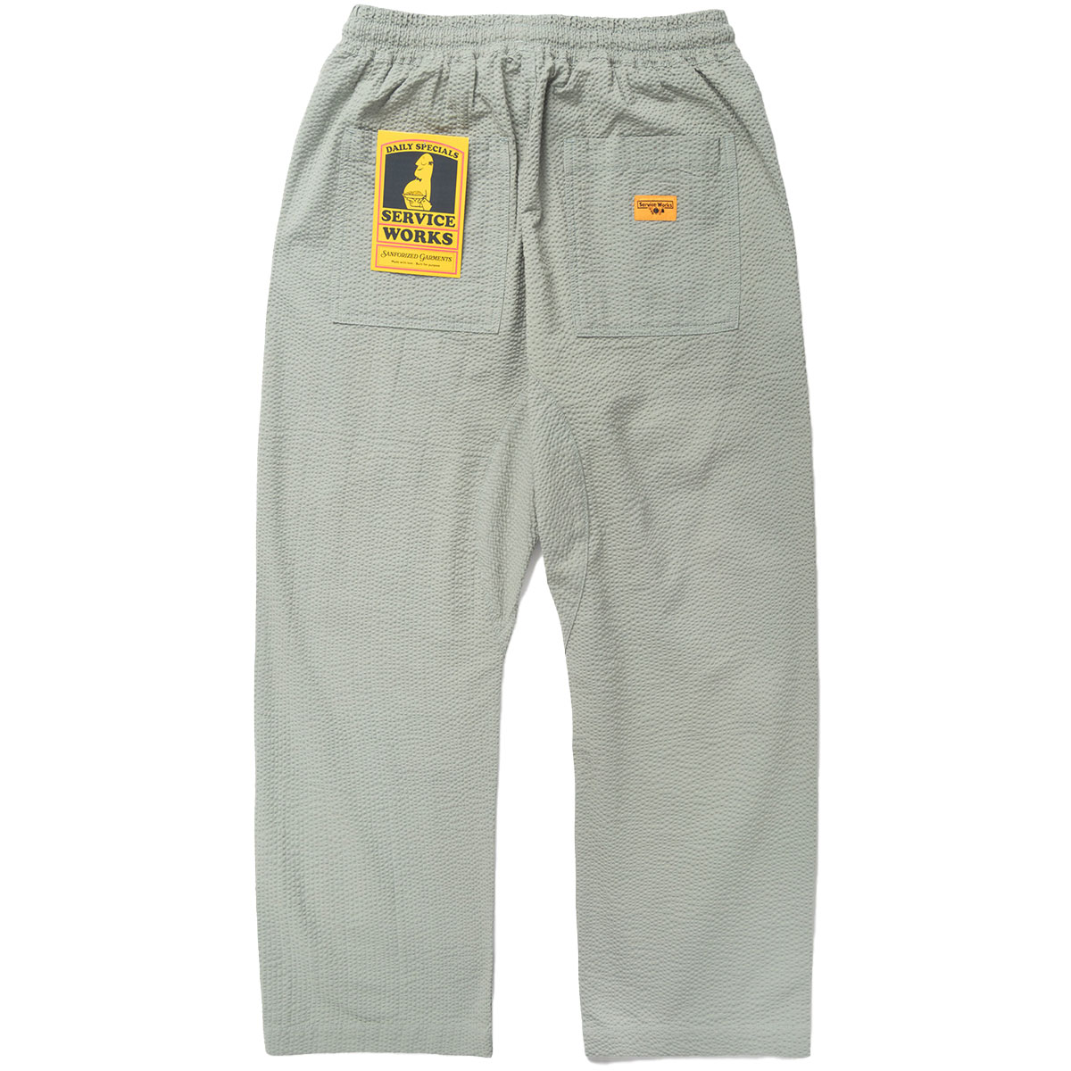 Service Works Seersucker Chef Pant Sage
