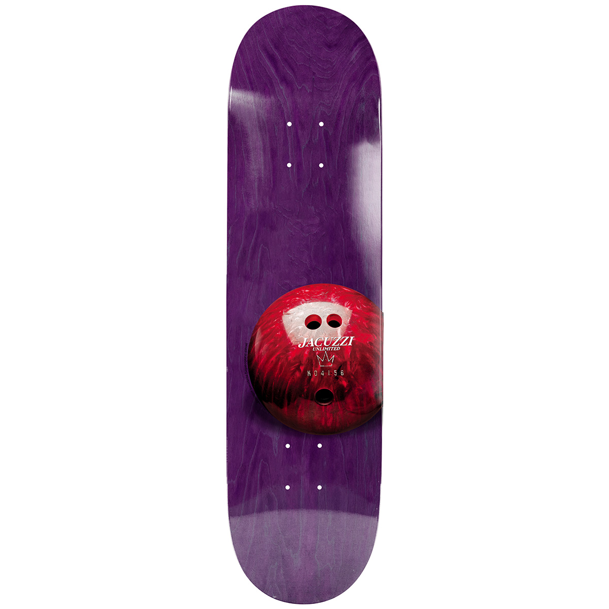 Jacuzzi Fourth Street Bowl Skateboard Deck Purple 9.0
