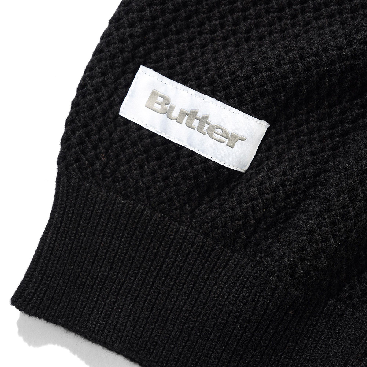 Butter Goods Scribble Knit Sweater Black