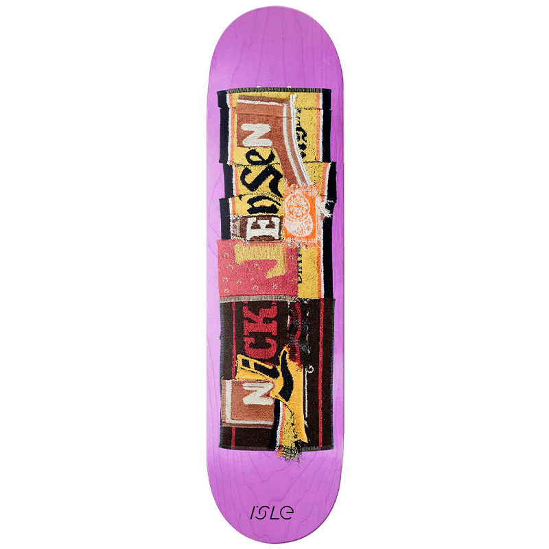 Isle Nick Jensen Pub Series Skateboard Deck 8.0 Isle Nick Jensen Pub Series Skateboard Deck 8.0