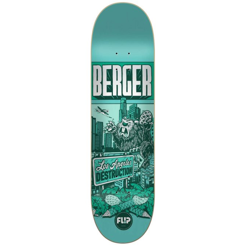 Flip Berger Comix Skateboard Deck 8.0