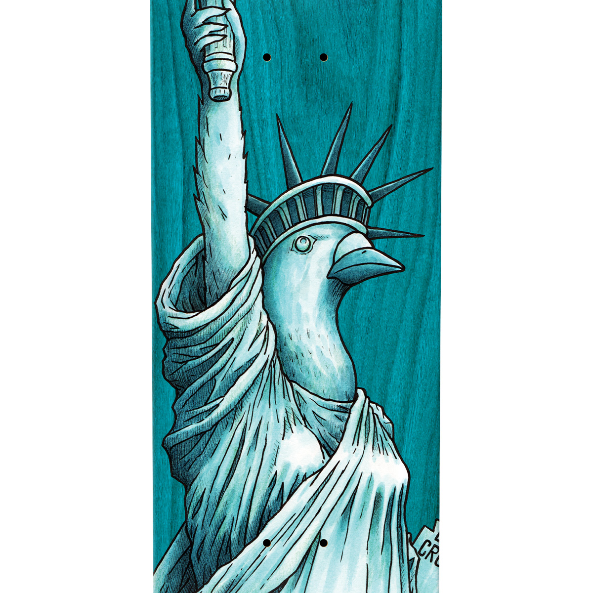 Anti Hero B.A. Libirtdy Skateboard Deck 9.0