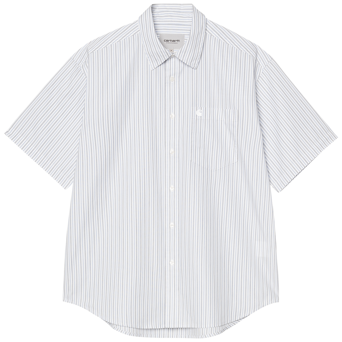 Carhartt WIP Keene Shirt Keene Stripe White