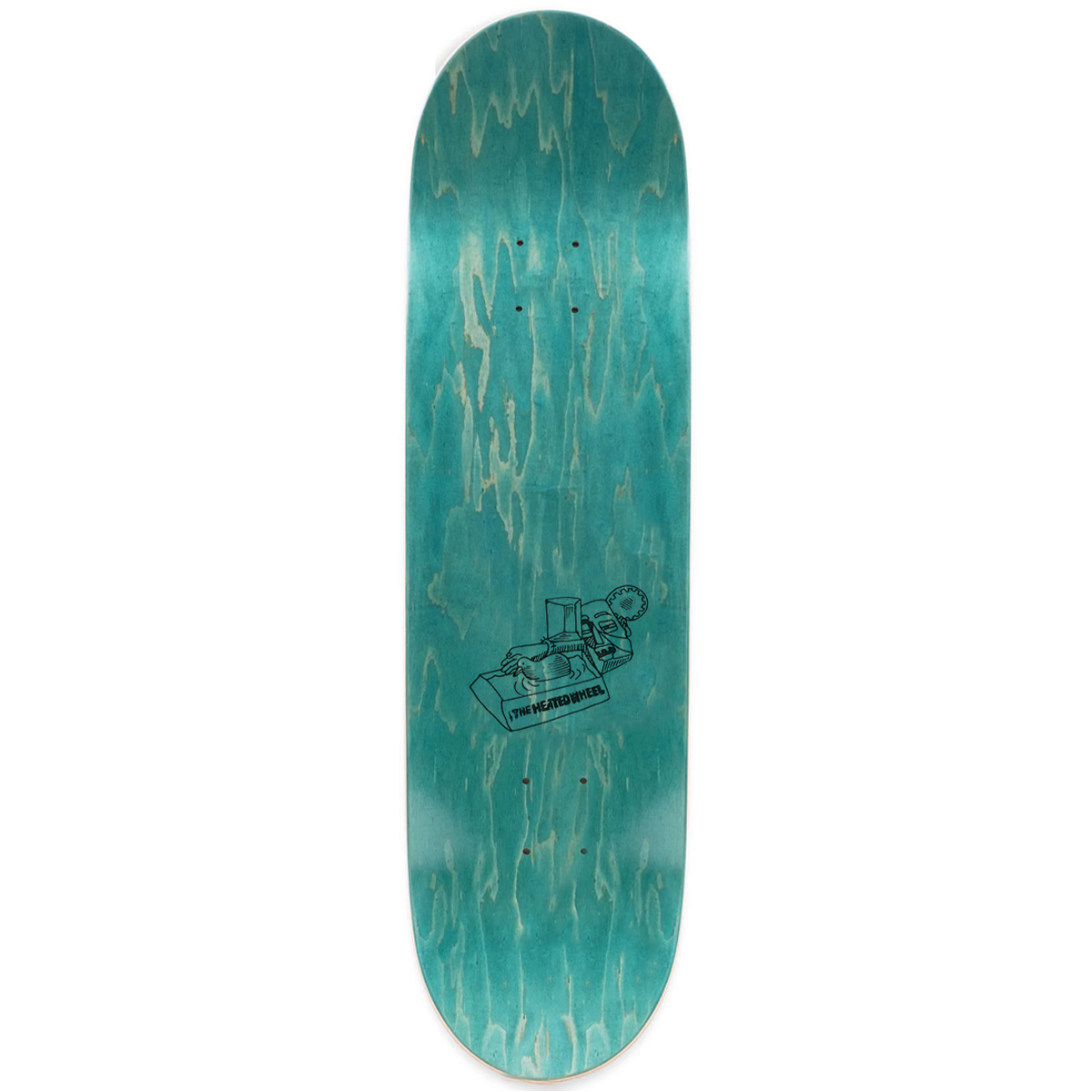 The Heated Wheel Kimono Skateboard Deck 8.0