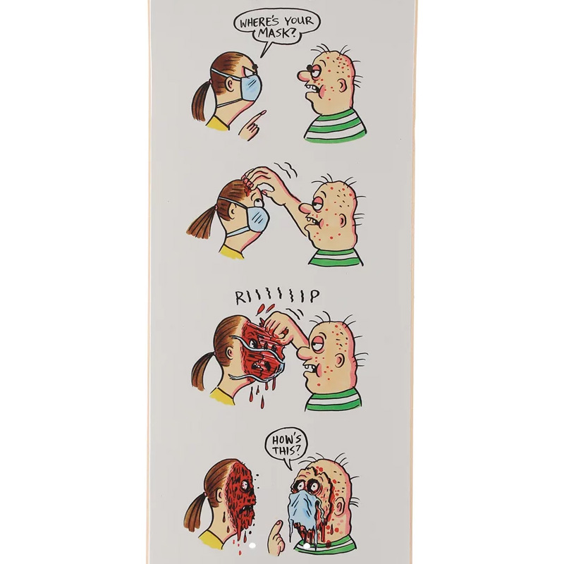 Deathwish Jake Hayes Quarantine Skateboard Deck 8.0 Deathwish Jake Hayes Quarantine Skateboard Deck 8.0