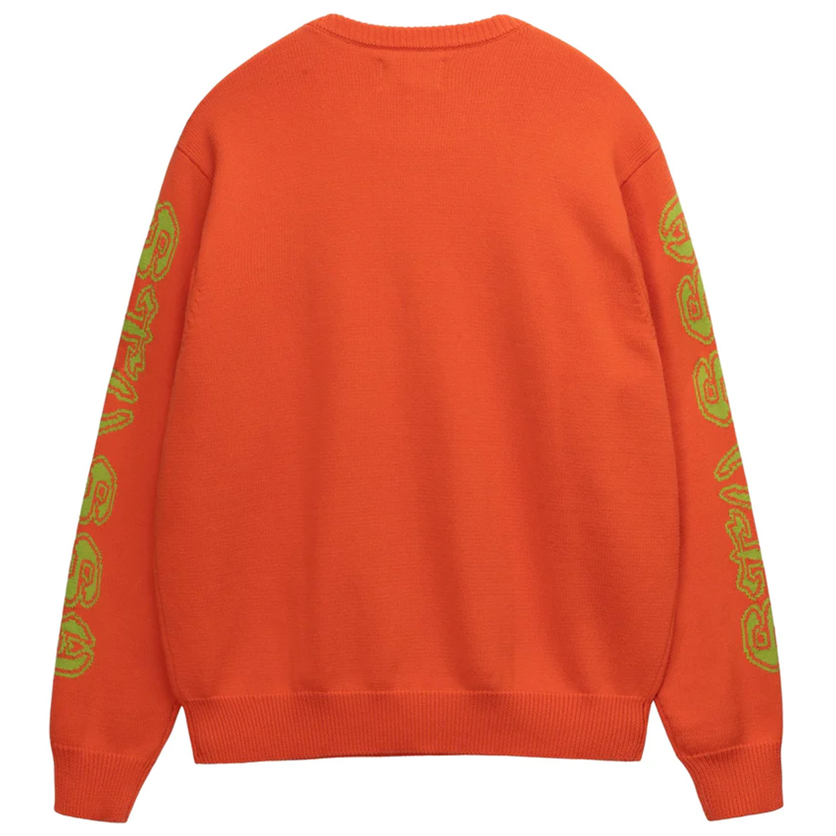 Stussy Sleeve Logo Sweater Orange