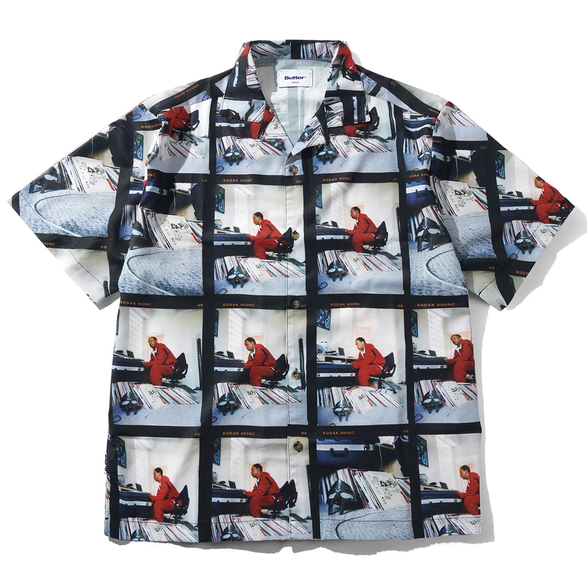 Butter Goods x Madlib Bomb Shelter Rayon Shirt Multi