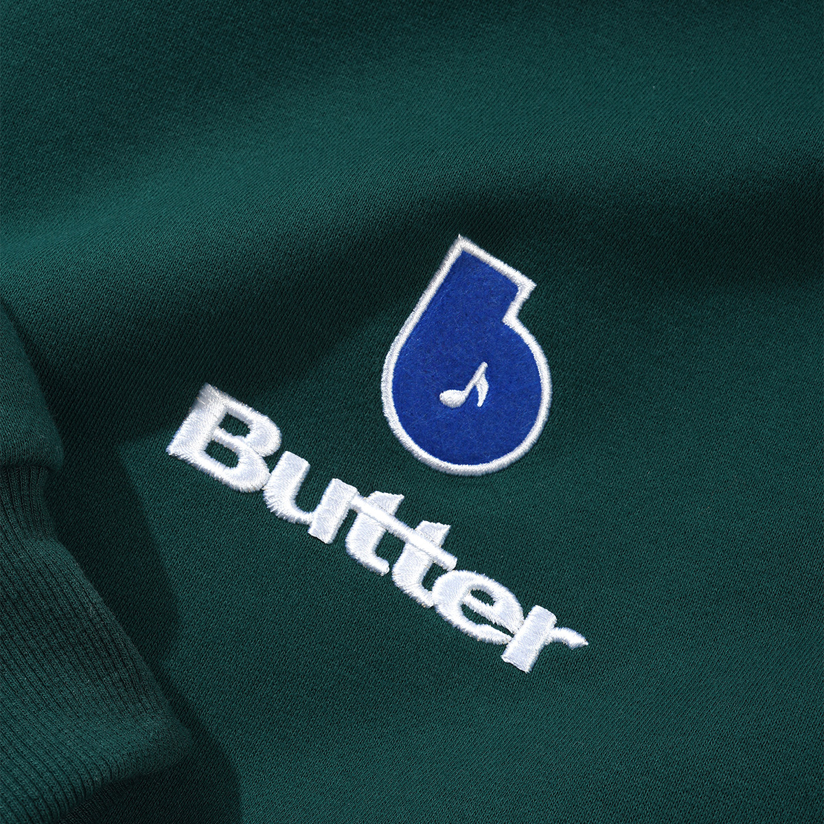 Butter Goods Finest Logo Hoodie Forest