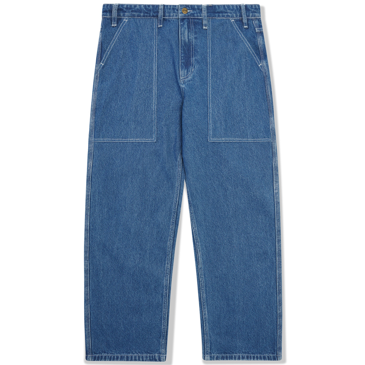 Butter Goods Breakdown Relaxed Denim Jeans Solid Blue Butter Goods Breakdown Relaxed Denim Jeans Solid Blue