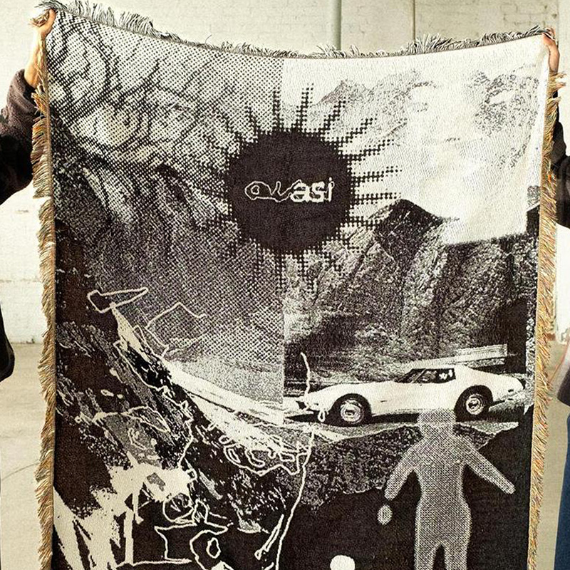 Quasi Hard Dream Blanket Black/White Quasi Hard Dream Blanket Black/White