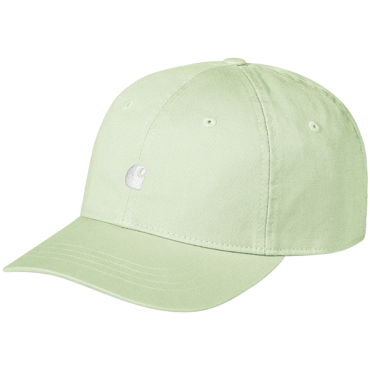 Carhartt WIP Madison Logo Cap Air Green/White