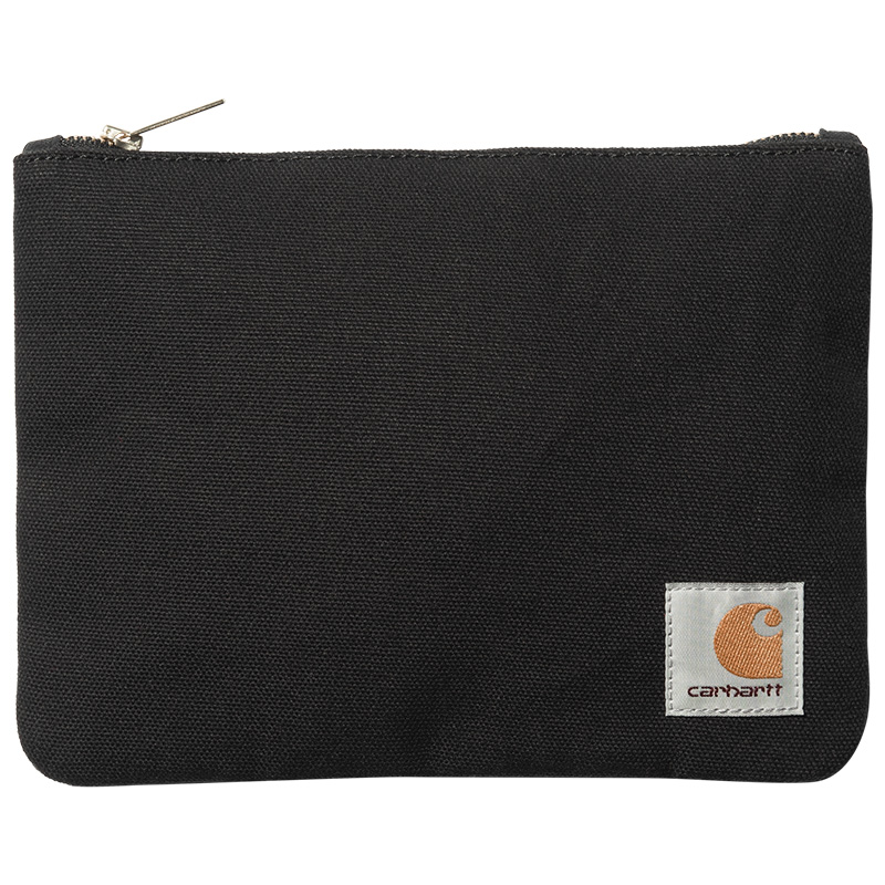 Carhartt WIP Oregon Zip Wallet Black/Black