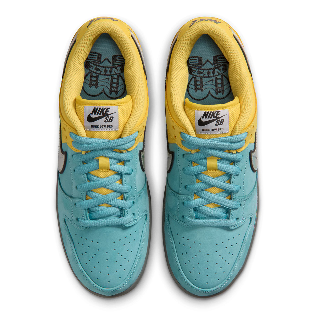 Nike SB Dunk Low Pro Lightening/Wolf Grey-Denim Turq-Iron Grey-Black