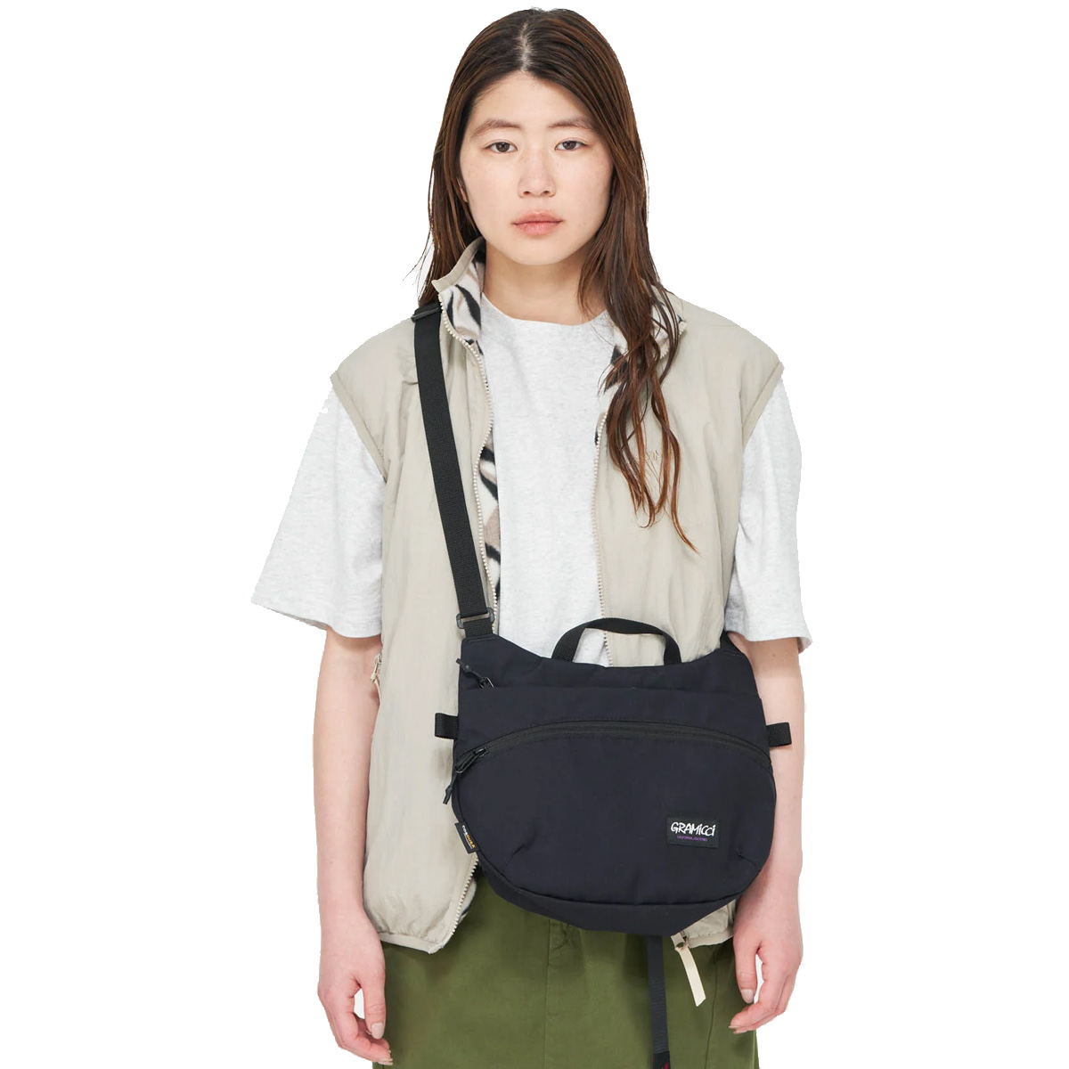 Gramicci Cordura Shoulder Bag Navy Gramicci Cordura Shoulder Bag Navy