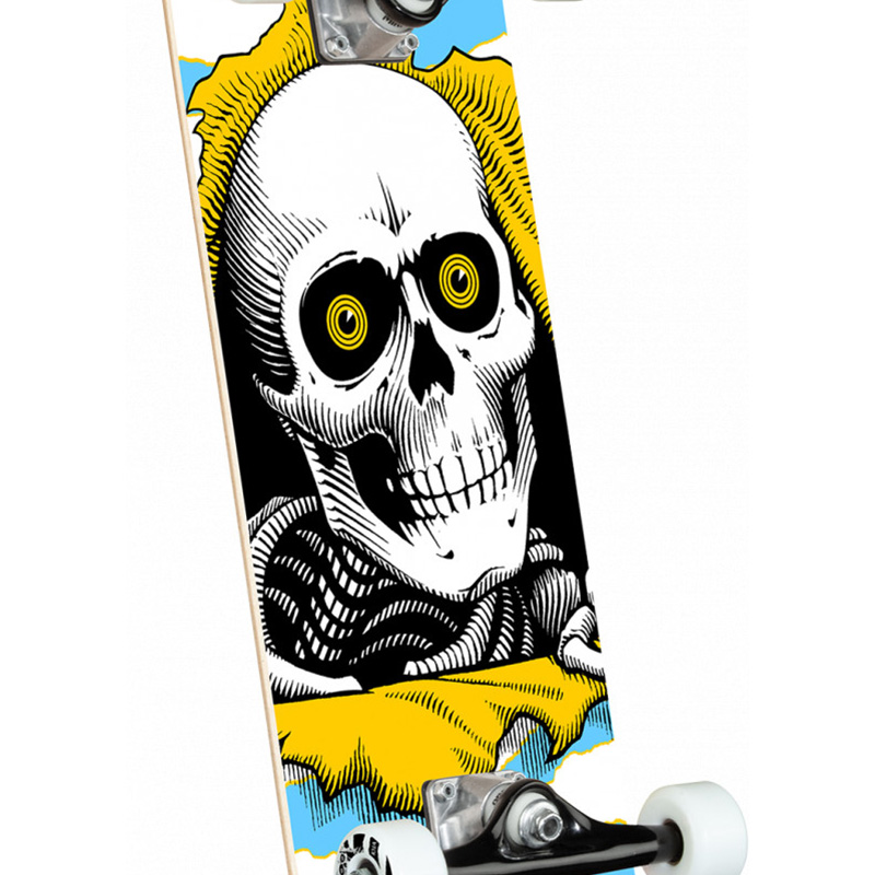 Powell Peralta Ripper Light Complete Skateboard Shape 255 Blue 7.5